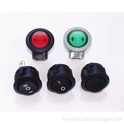 Round Rocker Switch (MR-210)